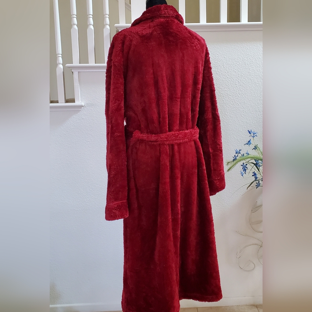Women's Plush Soft Robe - Picture 3 of 8